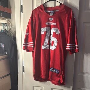Reebok NFL Onfield Red Jersey
